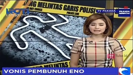 Vonis Hukuman Mati untuk Pembunuh Eno