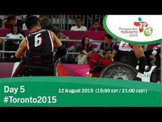 Day 5 | Toronto 2015 Parapan American Games