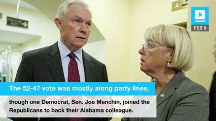 Senate confirms Jeff Sessions as next attorney general