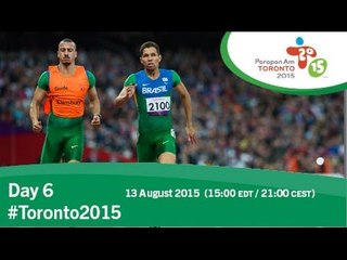 Day 6 | Toronto 2015 Parapan American Games