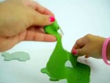Easy make Play Doh Turtle cut out