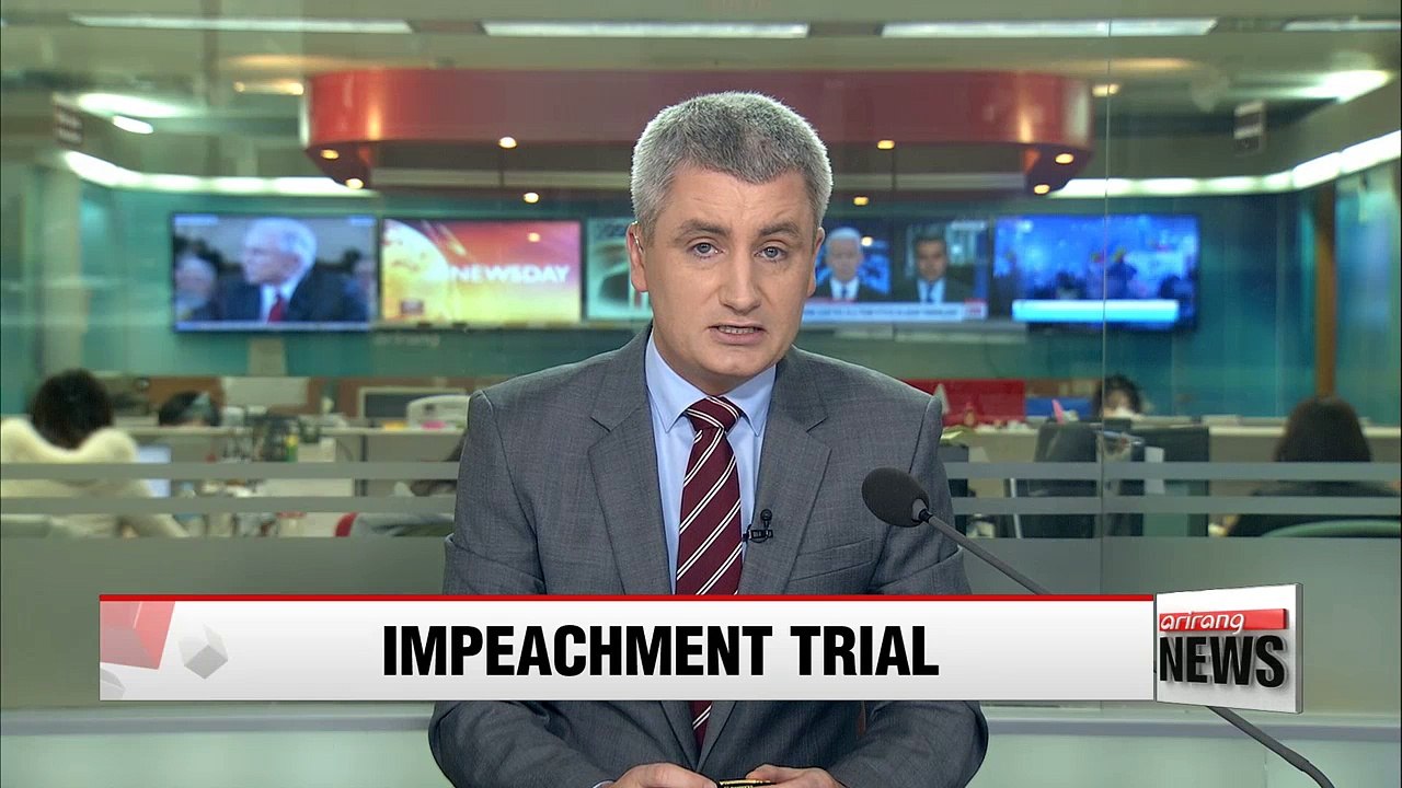 Constitutional Court holding 12th hearing in impeachment trial