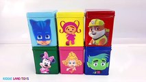 Umizoomi Teen Titans Paw Patrol Learn Colors Play-Doh Dippin Dots DIY Cubeez Toy Surprise Episodes