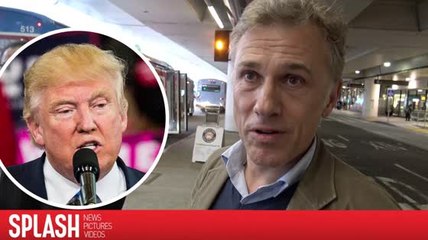 Christoph Waltz richtet ein paar eindeutige Worte an Präsident Trump
