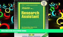 PDF  Research Assistant(Passbooks) (Passbook for Career Opportunities) For Ipad