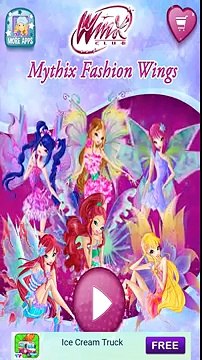Winx Club Mythix Fashion Wings - Android gameplay TabTale Movie apps free kids best top TV film