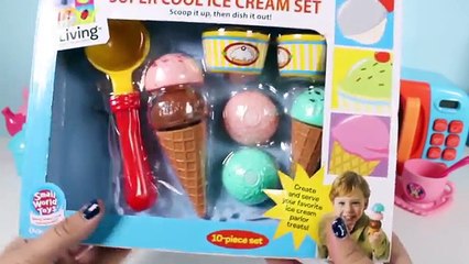 Super Cool Ice Cream Set Toys Play Doh Ice Cream Parlor Toy Food Heladería Helados