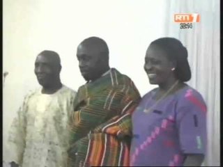 Le président du conseil constitutionnel Françis Wodié a reçu le soutien de ses siens