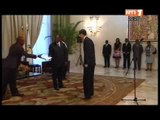 Le President Ouattara recoit les lettres de creance de 5 nouveaux ambassadeurs