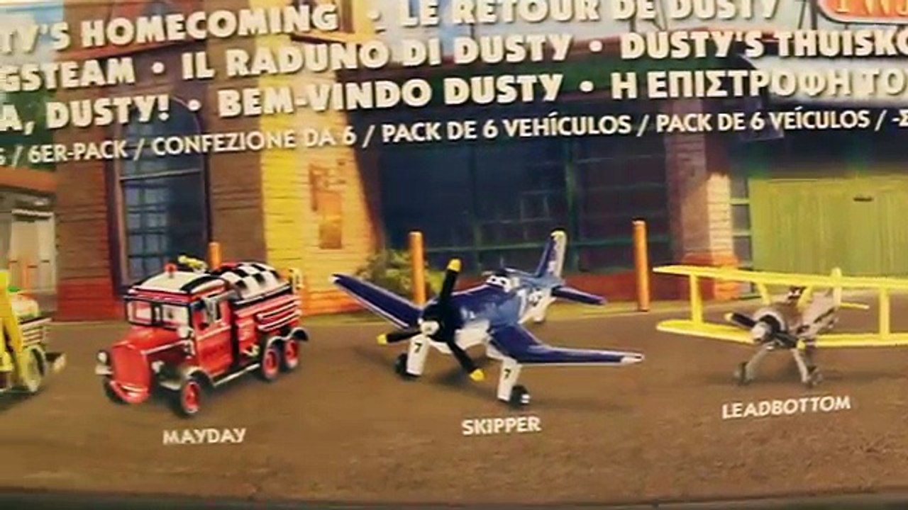 Disney PLANES 2 Fire & Rescue Die Cast 6-Pack Dustys Homecoming