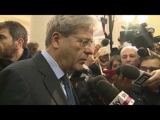 Teramo - Punto stampa del Presidente Gentiloni (07.02.17)
