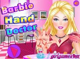 Barbie heal wounding hand! The game is for girls! Kids cartoons and games! Kids Games!