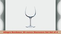Luigi Bormioli Set of 4  Allegro Bordeaux 20oz Wine Glasses 2421a59c