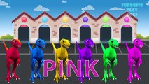 Учим цвета цвета динозавры гараж для детей | цветы с Динозавром детские Мультфильмы Цвет песни