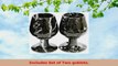 RADICALn Marble WIne Glasses 5 x 3 inches  Set of 2 Wine Glasses Black 4519ea52