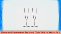 Elegance Champagne Trumpet Flute Pair by Waterford f6978b2a