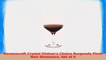 Ravenscroft Crystal Vintners Choice Burgundy Pinot Noir Stemware Set of 4 8af05966