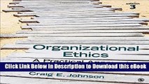 [Read Book] Organizational Ethics: A Practical Approach Mobi