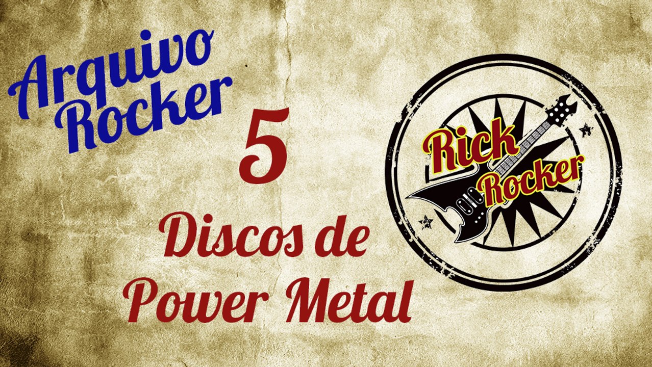 5 discos de power metal