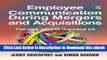 DOWNLOAD Employee Communication During Mergers and Acquisitions Kindle