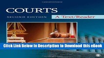 [Read Book] Courts: A Text/Reader (SAGE Text/Reader Series in Criminology and Criminal Justice) Mobi