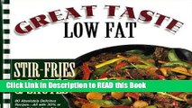 Download eBook Stir-Fries   Sautes: Great Taste-Low Fat eBook Online
