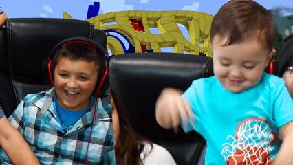 FGTEEV MINECRAFT CONNECT 4 FAMILY GAME NIGHT CHALLENGE! LOSERS EAT GROSS FOOD WAGER GAME w_ BARF  -bWSw0pdu_7k