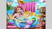 NEW Игры для детей—Ариэль купание в океане—мультик для девочек и мальчиков