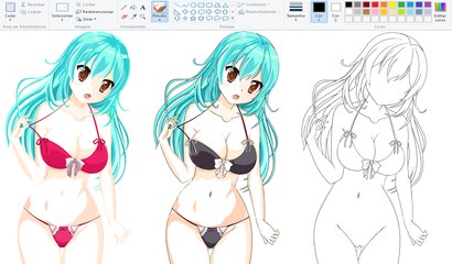 ◉ ☆。-。Draw Anime Girl Paint