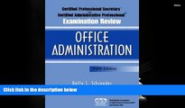 Read Online Certified Professional Secretary Examination and Certified Administrative Professional