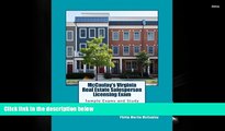 Read Online McCaulay s Virginia Real Estate Salesperson Licensing Exam Sample Exams and Study