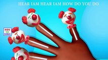 Клон Торт Поп-Палец Семья | Клоун Папа Палец Мультфильм Анимация Потешки Малышей Музыка