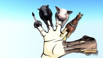 Animals Finger Family Nursery Rhymes | Elephant Pig Horse Finger Family Rhymes 3D Animation