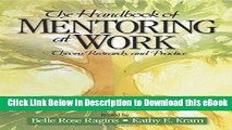 EPUB Download The Handbook of Mentoring at Work: Theory, Research, and Practice Mobi