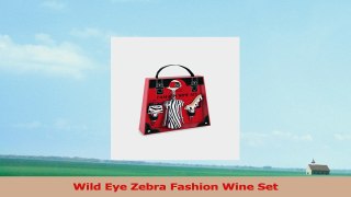 Wild Eye Zebra Fashion Wine Set 1f2fd0d5