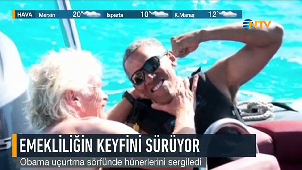 Barack Obama Virjin Adaları'nda Tatil Yaptı