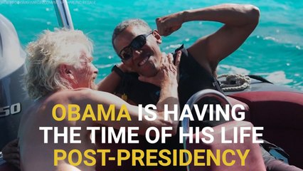 Obama Is Having The Time Of His Life Post-Presidency