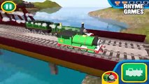 Thomas & Friends: Percy Vs Thomas, Toby, Emily, James, Diesel Daddy Finger Nursery Rhyme Compilation