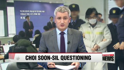 President Park's jailed confidante answers summons for questioning