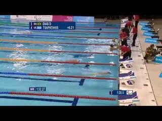 Men's 100m Breaststroke SB4 | Final | 2015 IPC Swimming World Championships Glasgow