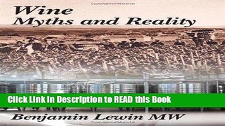 Read Book Wine Myths and Reality Full Online