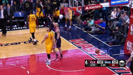 LeBron James 3 Forces OT! Beal Breaks Shumpert's Ankles! Cavs vs Wizards-L4yWZBMJ_s0