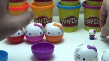 5 Hello Kitty Surprise eggs NEW video for kids for baby UNBOXING 5 eggs surprise Hello Kitty