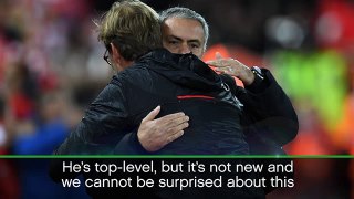 Mourinho, Klopp share thoughts on each other ahead of Man United vs. Liverpool - FOX SOCCER - YouTube