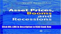 [Popular Books] Asset Prices, Booms and Recessions: Financial Market, Economic Activity and the