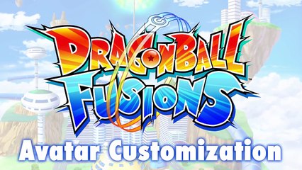 Dragon Ball Fusions Official Avatar Customization Trailer