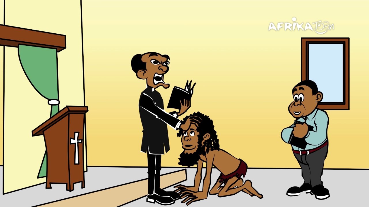 LA BLAGUE DU JOUR - Le pasteur et le fou (ESSAYEZ DE NE PAS RIRE! )