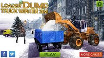Loder & Dump Truck Winter SIM Android Best Game