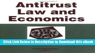 [Read Book] Antitrust Law and Economics in a Nutshell Mobi