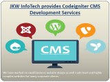 Codeigniter CMS Development Services